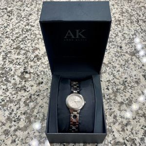 Anne Klein silver bracelet watch. This watch will come in its original box.